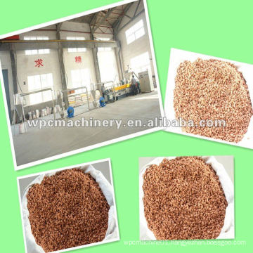 PP/PE+wood powder wood plastic WPC granulating machine---milling,mixing,pelletizing